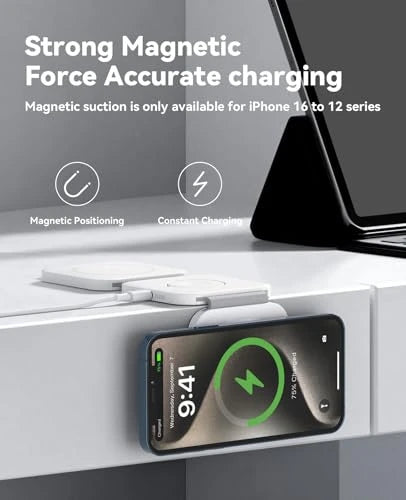 Foldable Magnetic Wireless Charging Station