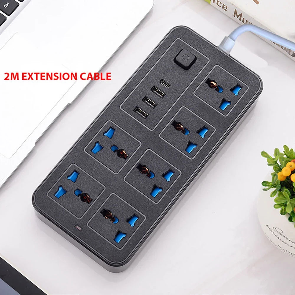 Universal Extension Cord Power Strip