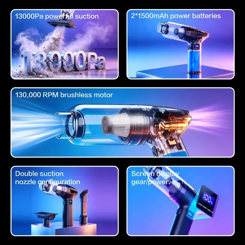 Cordless Handheld Keyboard Vacuum