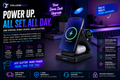 FoldCharge™ 3-in-1 Magnetic Wireless Charger