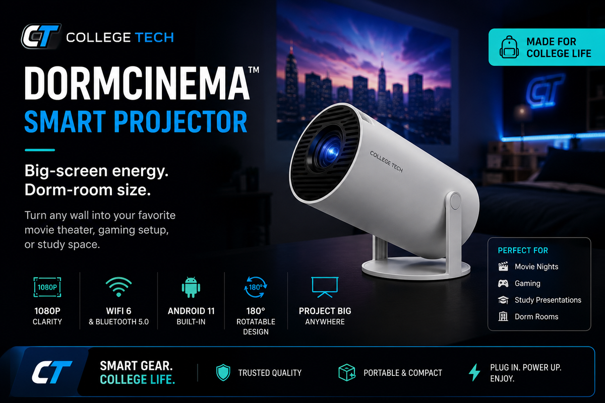 DormCinema™ Smart Projector